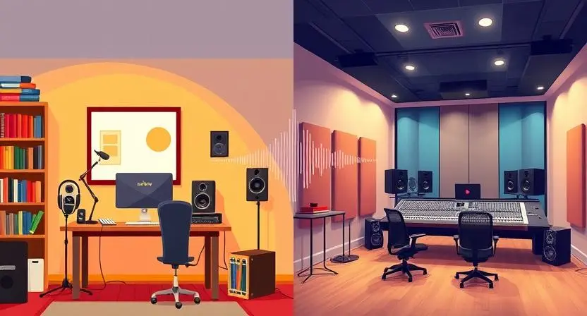 The Difference Between a Home Studio and a Project Studio: Which One Suits You Best?